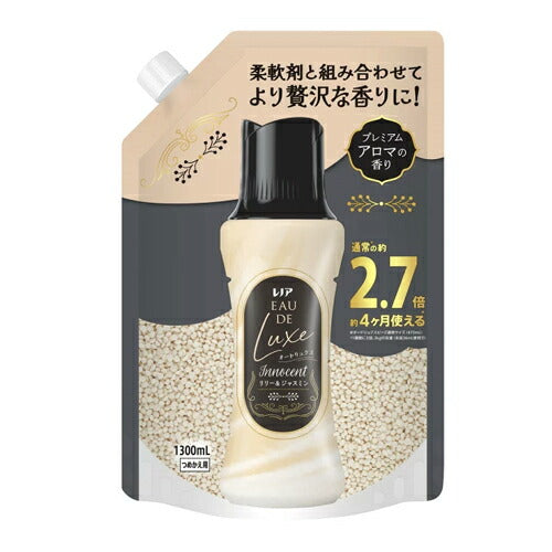 P&Gレノアオードリュクスアロマジュエルイノセントリリー&ジャスミンの香りつめかえ用超特大サイズ 1300ml 4987176329950 -na