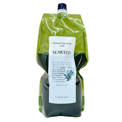 [ルベル] ナチュラル ヘアソープ ウィズ シーウィード 1600ml