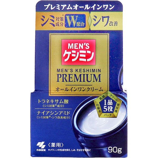 メンズケシミン プレミアム オールインワンクリーム 薬用 90g 4987072088982