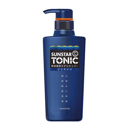 サンスター トニックシャンプー 爽快頭皮ケアシャンプー リンスイン ポンプ 460ml ノンシリコン・皮脂洗浄 4901616107410