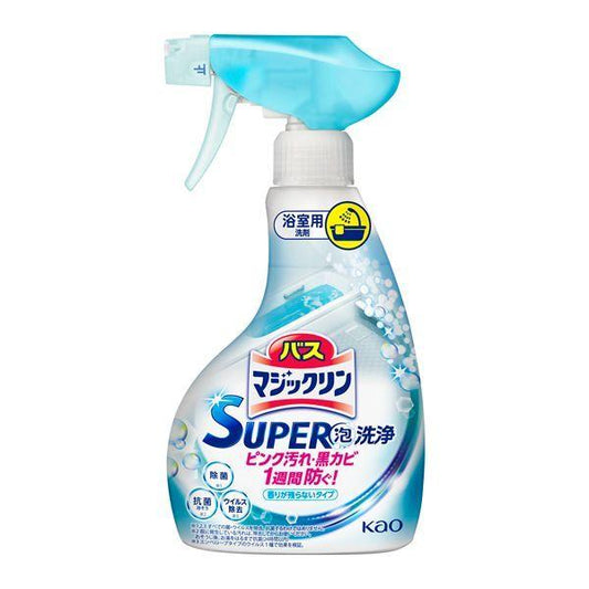 「ポイント10倍」 バスマジックリン SUPER泡洗浄 香りが残らないタイプ 本体 350ml