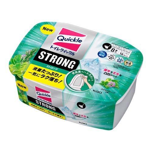 トイレクイックル ストロング エクストラハーブの香り 容器入 8枚 4901301417664