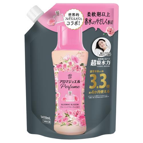 レノア ハピネス アロマジュエル 香り付け専用ビーズ ブルーミング 詰め替え 超特大(1410mL) 4987176228673
