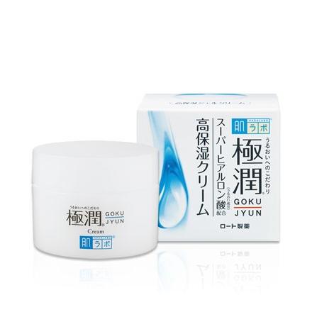 肌研 極潤 ヒアルロンクリーム 50g 4987241127948 低刺激性 無香料 無着色 鉱物油フリー アルコールフリー 化粧水 白