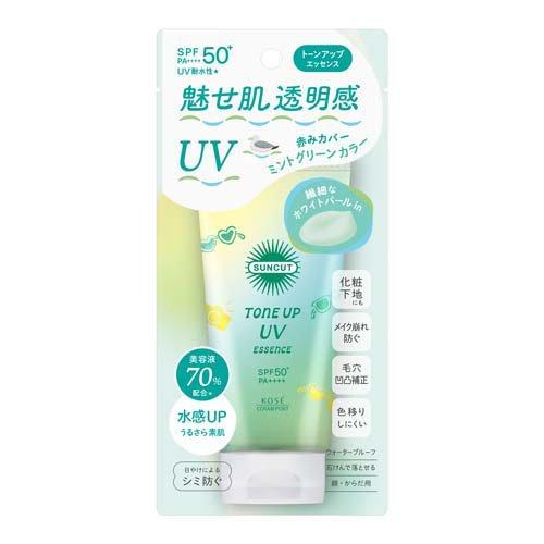 サンカットR トーンアップUV エッセンス ミントグリーン (80g) 4971710577730 紫外線 日焼け UVカット