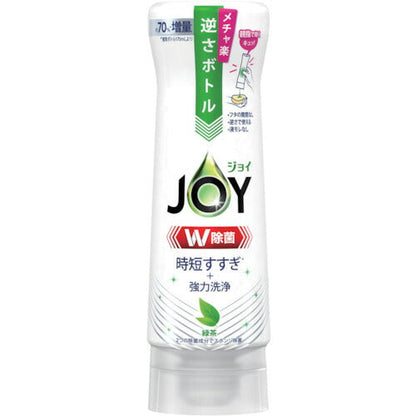 除菌ジョイコンパクト 緑茶の香り 逆さボトル 290ml 4987176118295 キッチン 台所 洗剤 洗浄力 除菌力 すすぎ
