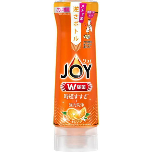 除菌ジョイコンパクト オレンジの香り 逆さボトル 290ml 4987176118226 キッチン 食器 台所 洗剤