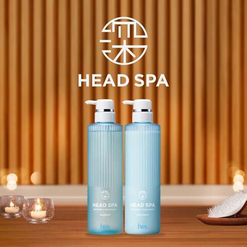 メール便 深体験 ヘッドスパ by h&s リフレッシュ×さらつや シャンプー つめかえ 4987176175618 地肌ケア ヘアケア ノンシリコン パラベンフリー