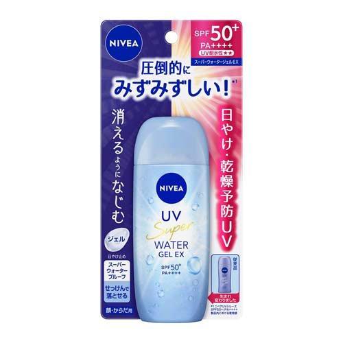 メール便 ニベア UV ウォータージェル EX (80g) 4901301432322 紫外線 日焼け止め UVカット
