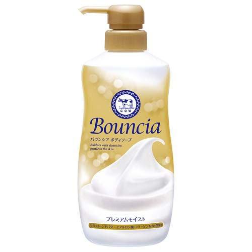 バウンシア ボディソープ プレミアムモイスト ポンプ付 460mL 4901525010467
