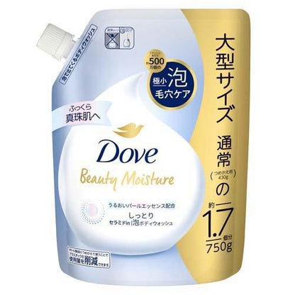 ダヴ ビューティーモイスチャー 泡ボディウォッシュ しっとり つめかえ用 750g 4902111775067