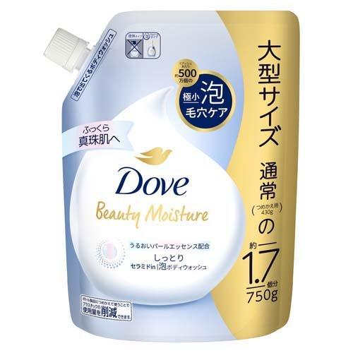 ダヴ ビューティーモイスチャー 泡ボディウォッシュ しっとり つめかえ用 750g 4902111775067