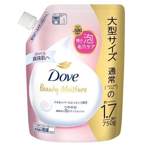 ダヴ ビューティーモイスチャー 泡ボディウォッシュ つややか つめかえ用 750g 4902111775074