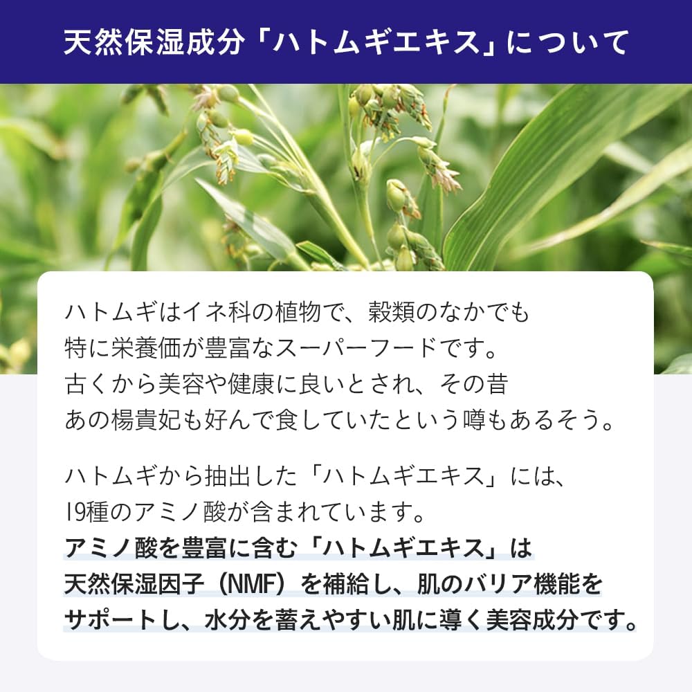 ナチュリエ スキンコンディショナー ハトムギ 化粧水 500ml 4903335693601 無香料 無着色 低刺激性 アルコールフリーオイルフリー