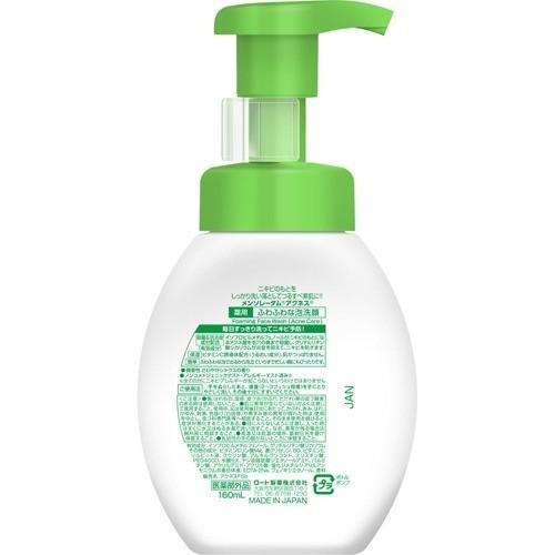 【医薬部外品】 ロート製薬 メンソレータム アクネス 薬用ふわふわな泡洗顔 160ml 4987241123629