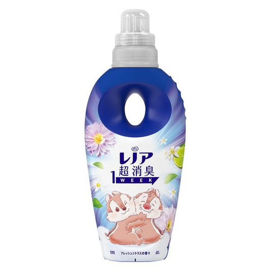 レノア 超消臭1WEEK 柔軟剤 SPORTS フレッシュシトラス 本体 ディズニーコラボ(400mL) 4987176268730