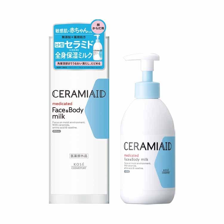 コーセー セラミエイド 薬用スキンミルク 250mL 4971710523522 無添加 無香料 無着色