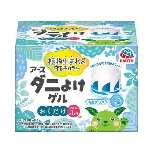 アースダニよけゲル ソープの香り 110g 4901080235213 殺虫剤 虫除け 芳香剤