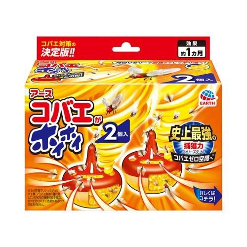 アース コバエがホイホイ 2個入 4901080280916 虫除け 殺虫剤