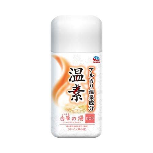 アース製薬 温素 白華の湯 600g 4901080555311 風呂 入浴剤 温泉