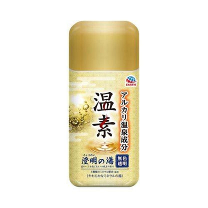 アース製薬 温素 澄明の湯 600g 4901080587817 風呂 入浴剤 温泉