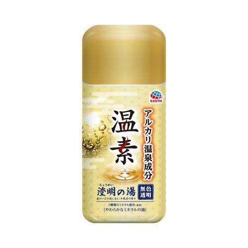 アース製薬 温素 澄明の湯 600g 4901080587817 風呂 入浴剤 温泉