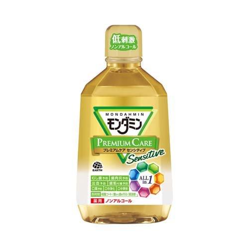 アース製薬 モンダミン プレミアムケア センシティブ プレミアムシトラスミント 1080mL 4901080587015 口臭予防