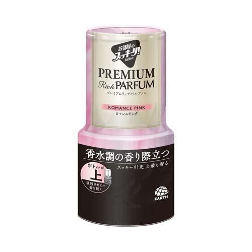 アース製薬 お部屋のスッキーリ! プレミアムリッチパルファム ロマンスピンク 400ml 4901080083210 消臭 芳香剤