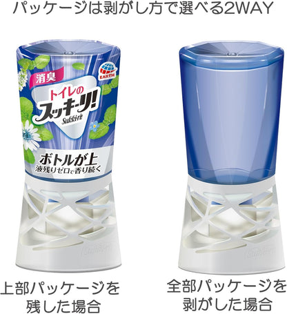 アース製薬 トイレのスッキーリ! Sukki-ri! ピンクブーケの香り  400ml 4901080587510 消臭芳香剤 トイレ用