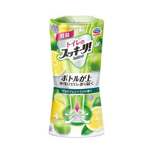 アース製薬 トイレのスッキーリ! Sukki-ri! プレミアムシトラスの香り  400ml 4901080647115 消臭芳香剤 トイレ用