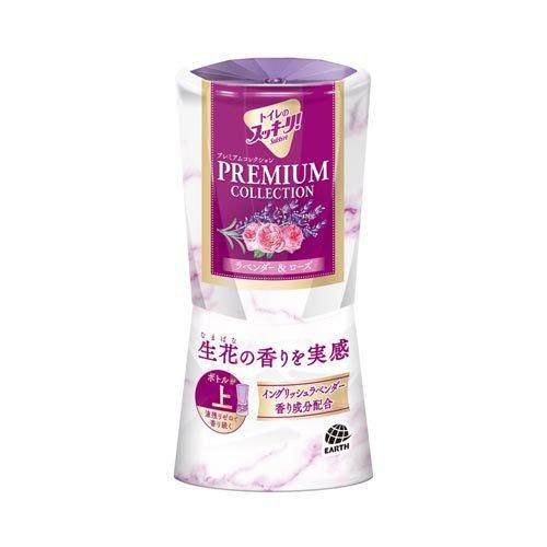 アース製薬 トイレのスッキーリ!Sukki-ri!プレミアムコレクション ラベンダー&ローズの香り 4901080690517 トイレ用 消臭 芳香剤
