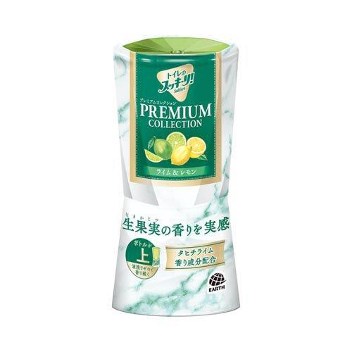 アース製薬 トイレのスッキーリ!Sukki-ri!プレミアムコレクション ライム&レモンの香り 400ml 4901080690814 トイレ用 消臭 芳香剤