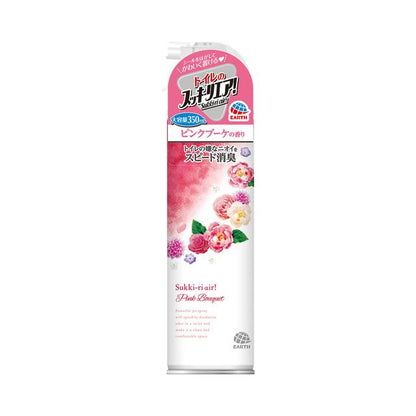 アース製薬 トイレのスッキーリエア! Sukki-ri air! ピンクブーケの香り 350ml 4901080587619 消臭 芳香剤トイレ用