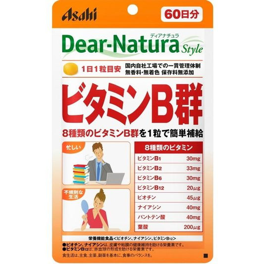 アサヒ ディアナチュラスタイル ビタミンB群 (60粒入) 4946842639076