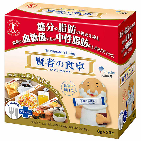 [大塚製薬] 賢者の食卓ダブルサポート1箱（6g×30包入）