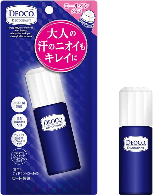 デオコ 薬用デオドラント ロールオン 30ml(ラクトン含有 スウィートフローラルの香り) 4987241162321
