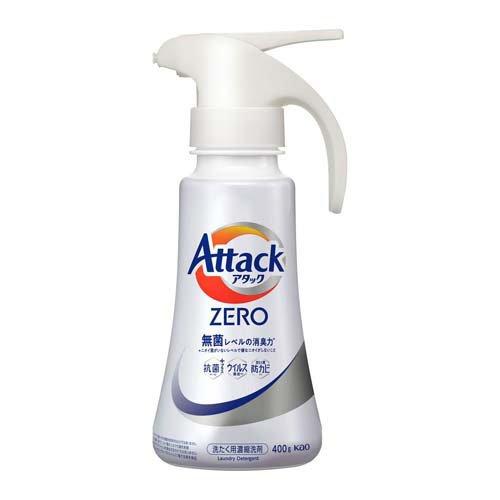花王 アタックZERO ワンハンドタイプ(400g) 4901301435590 洗濯 洗剤