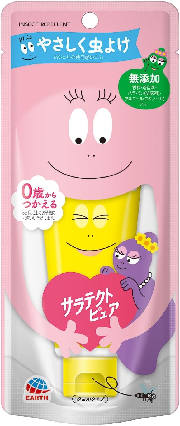 アース製薬 サラテクト ピュアジェル バーバパパ 50g 4901080149114 ジェルタイプ