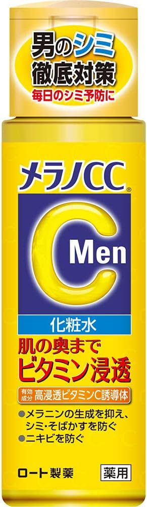 メラノCC Men 薬用しみ対策美白化粧水 爽やかなレモンの香り 170ml 4987241171514