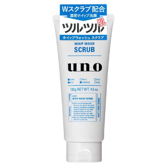 ファイントゥデイ　UNO ウーノ ホイップウォッシュ スクラブ 130g 4901872449682