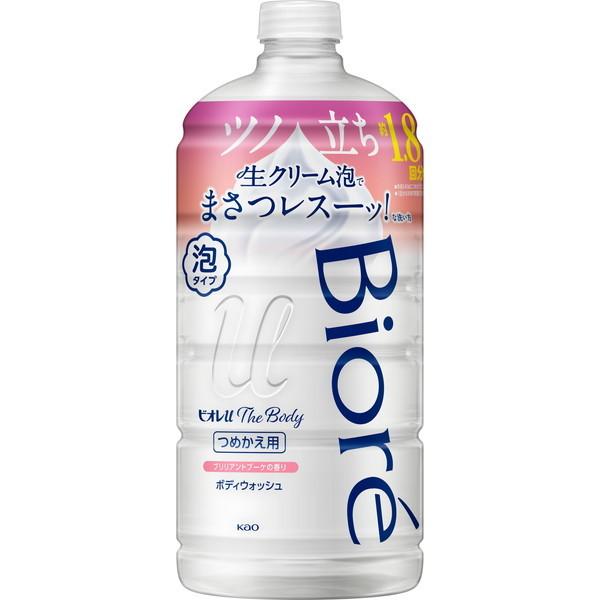 花王 ビオレu ザボディ 泡タイプ ブリリアントブーケの香り つめかえ用 780ml 4901301411334