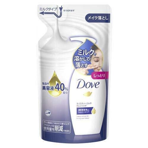 メール便 ダヴ モイスチャーミルククレンジング 詰替え用 180ml 4902111736945