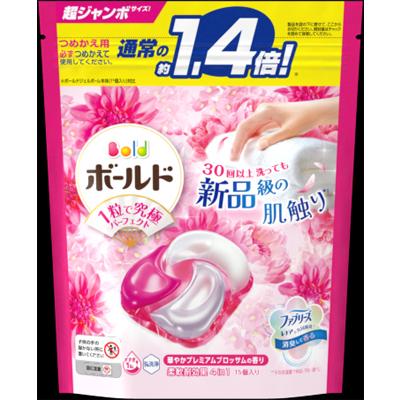 ボールドジェルボール4D 華やかプレミアムブロッサムの香り つめかえ超ジャンボサイズ 15個 4987176251732