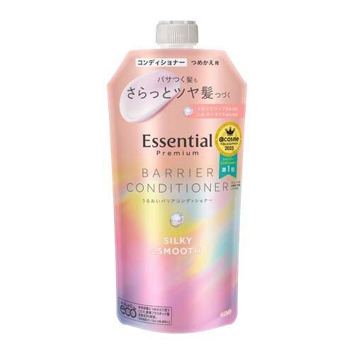 エッセンシャルプレミアム うるおいバリア コンディショナー シルキー＆スムース 詰替 340ml 4901301436832