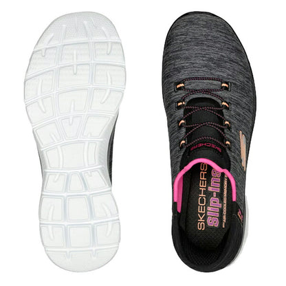 スケッチャーズ レディース スリップインズ サミッツ - ダズリング ヘイズ 149937W スリッポン 洗濯可 ヴィーガン素材