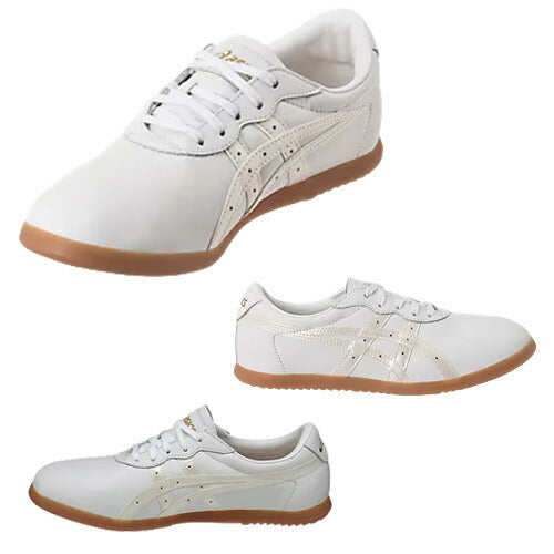 アシックス asics TOW013-0100 太極拳シューズ ウーシュー WU ホワイト×パールホワイト