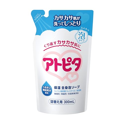 丹平製薬 アトピタ 全身ベビーソープ泡タイプつめかえ用 300ml  4987133014295