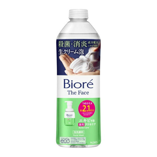 花王 ビオレ ザフェイス 泡洗顔料 アクネケア つめかえ用 340ml 4901301408228