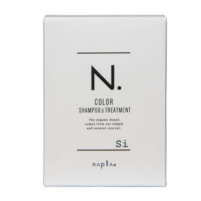 [ナプラ] エヌドット N. カラーシャンプー 40ml &トリートメント 40g Si お試しセット《シルバー》