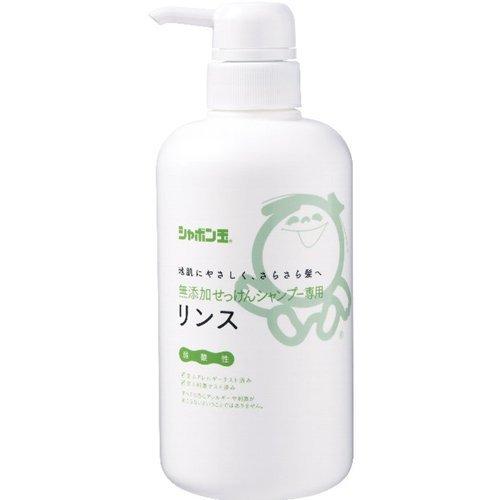 シャボン玉 無添加 せっけんシャンプー専用リンス 520ml 4901797029549